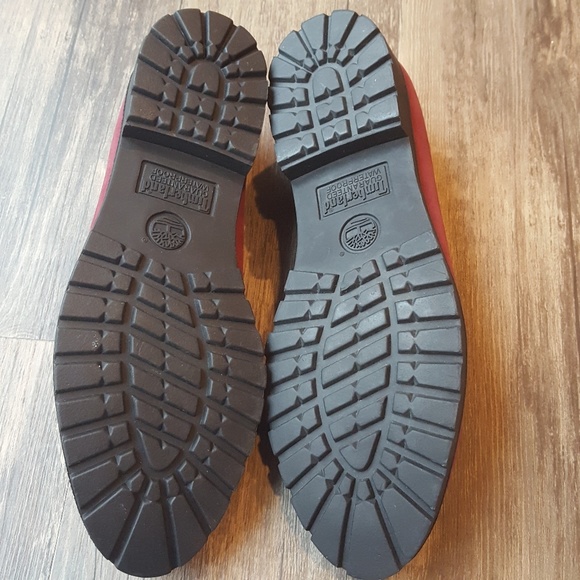 Timberland burgundy slip on loafers - Picture 5 of 8